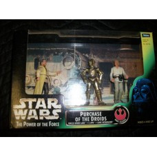 Purchase of the droids (Incluye Uncle Owen Lars- C-3PO  y Luke Skywalker (Kenner 1997